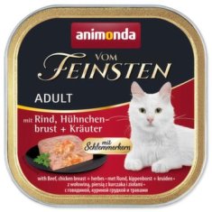 Animonda Paštéta Vom Feinstein Adult hovädzie a kuracie prsia s bylinkami 100g