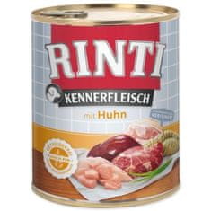 RINTI Konzerva Kennerfleisch Adult kurča 800g