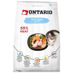 Ontario Krmivo Kitten Salmon 2kg