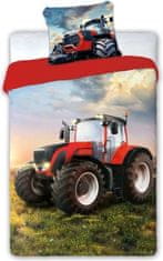 FARO Textil Bavlnená posteľná bielizeň Turbo Tractor 004 - 140x200 cm