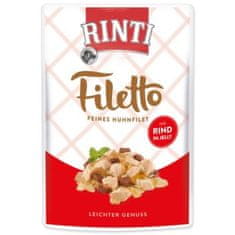 RINTI Kapsička Filetto Adult kura a hovädzie v želé 100g