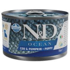 N&D Konzerva Puppy Ocean Cod & Pumpkin 140g