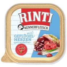 RINTI Vanička Kennerfleisch Adult hydinové srdce 300g