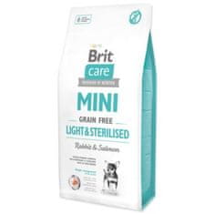 Brit Krmivo Care Mini Grain Free Light & Sterilised 7kg