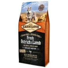 Carnilove Krmivo Dog Small Breed Fresh Ostrich & Lamb 6kg