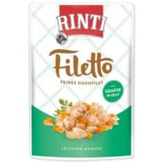 RINTI Kapsička Filetto Adult kura a zelenina v želé 100g