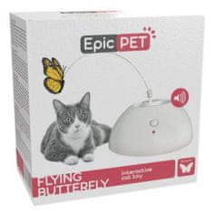 EPIC PET Hračka motýľ interaktívny lietajúci 13cm