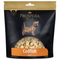 PROSPERA PLUS Pochúťka tresčie kocky 230g