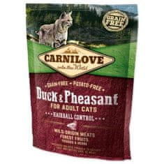 Carnilove Krmivo Adult Cats Hairball Control Duck & Pheasant 0,4kg