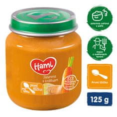 Hami Príkrm mäsovo-zeleninový Zelenina s králikom od uk 4. mesiaca 125g