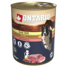 Ontario Konzerva kačica s brusnicami, päté 800g