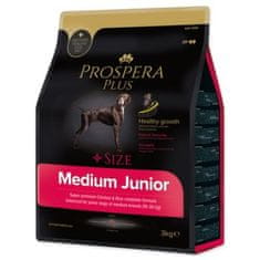 PROSPERA PLUS Krmivo Medium Junior kura s ryžou 3kg