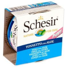 Schesir Konzerva Puppy tuniak s Aloe 150g