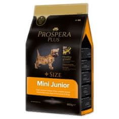 PROSPERA PLUS Krmivo Mini Junior kura s ryžou 0,8kg