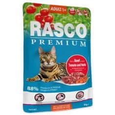 RASCO Kapsička Premium Adult hovädzie s paradajkami a bylinkami 85g