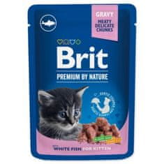 Brit Kapsička Premium Cat Kitten ryba 100g