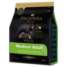 PROSPERA PLUS Krmivo Medium Adult kura s ryžou 3kg