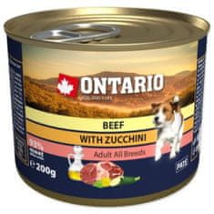 Ontario Konzerva hovädzie s cuketou 200g