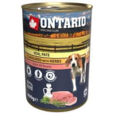 Ontario Konzerva teľacie s bylinkami, päté 400g