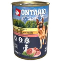 Ontario Konzerva hovädzie s bylinkami, päté 400g