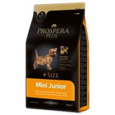 PROSPERA PLUS Krmivo Mini Junior kura s ryžou 8kg