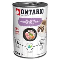 Ontario Konzerva kura a morka, päté 400g