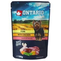 Ontario Kapsička bravčové s kuracím vo vývare 100g