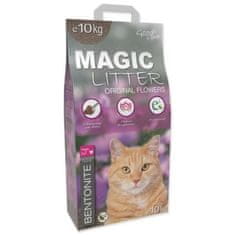 Magic Cat Mačkolit Magic Litter Bentonite Original Flowers 10kg