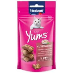 Vitakraft Pochúťka Cat Yums s pečeňovkou 40g