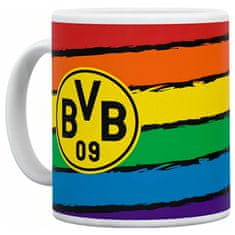 FAN SHOP SLOVAKIA Hrnček Borussia Dortmund, dúhový, 300 ml