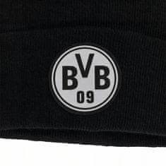 FAN SHOP SLOVAKIA Zimná čiapka Borussia Dortmund, beanie, reflexný znak, čierna