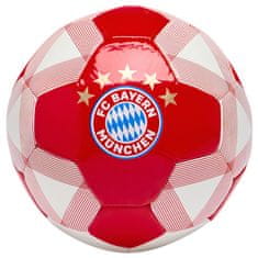 FAN SHOP SLOVAKIA Futbalová lopta FC Bayern Mníchov, červeno-biela, veľ. 1