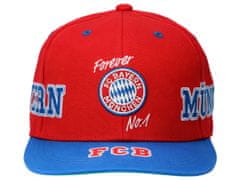 FAN SHOP SLOVAKIA Šiltovka FC Bayern Mníchov, modro-červená, vyšitý znak, univerzálna