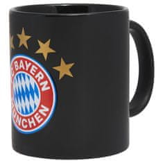 FAN SHOP SLOVAKIA Hrnček FC Bayern Mníchov, čierny, 300 ml