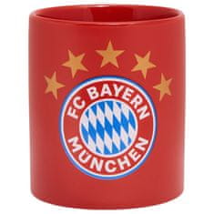 FAN SHOP SLOVAKIA Hrnček FC Bayern Mníchov, červený, 300 ml