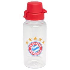 FAN SHOP SLOVAKIA Športová fľaša FC Bayern Mníchov, červená, 400 ml