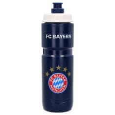 FAN SHOP SLOVAKIA Športová fľaša FC Bayern Mníchov, modrá, 750 ml