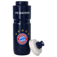 FAN SHOP SLOVAKIA Športová fľaša FC Bayern Mníchov, modrá, 750 ml