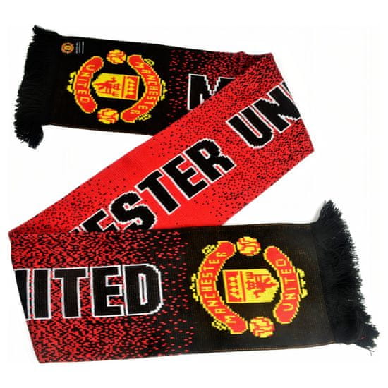 FAN SHOP SLOVAKIA Šál Manchester United FC, červeno-čierny, univerzálny