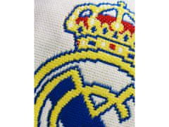 FAN SHOP SLOVAKIA Šál Real Madrid FC, modro-biely, 140x20 cm