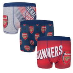 FAN SHOP SLOVAKIA Chlapčenské boxerky Arsenal FC, súprava 3 ks | 11-12r