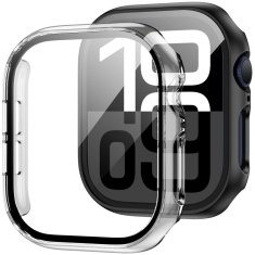 Tech-protect Defense 360 puzdro so sklom na Apple Watch 10 42mm, priesvitné