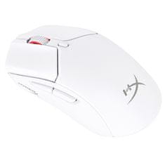 HyperX Bezdrátová počítačová myš Pulsefire Haste 2 Wireless optická/ 6 tlačítek/ 16000DPI - bílá