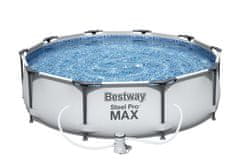 Bestway Bazén Steel Pro Max 3,05 x 0,76 m s kartušovou filtráciou - 56408