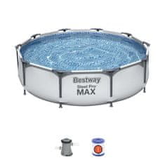 Bestway Bazén Steel Pro Max 3,05 x 0,76 m s kartušovou filtráciou - 56408