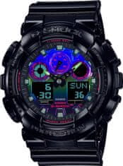 CASIO Pánske Hodinky model G-Shock GA-100RGB-1AER