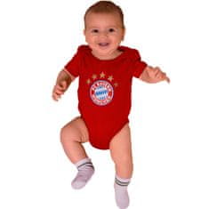 FAN SHOP SLOVAKIA Dojčenské body FC Bayern Mníchov, červené | 74-80