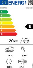 Gorenje Vstavaná umývačka riadu GI520E15X