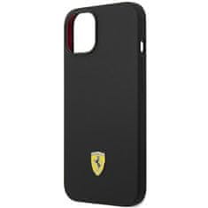 Ferrari FERRARI FEHCP14MSIBKK IPHONE 14 PLUS / 15 PLUS 6,7" ČIERNE/ČIERNE PEVNÉ PUZDRO SILIKÓNOVÉ KOVOVÉ LOGO