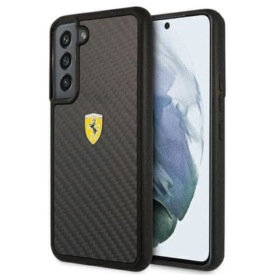 Ferrari FERRARI FEHCS22MFCAK S22+ S906 CZARNY/BLACK HARDCASE ON TRACK REAL CARBON